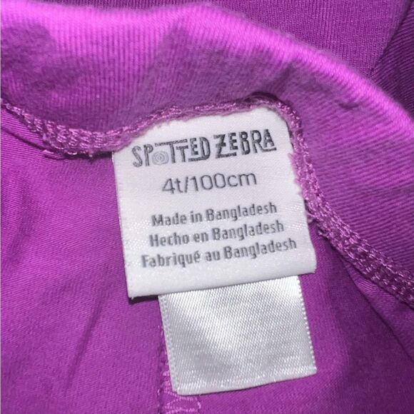 Gymboree Old Navy Spotted Zebra Lot of Four Pants Leggings Girls 4T EUC - Picture 4 of 9